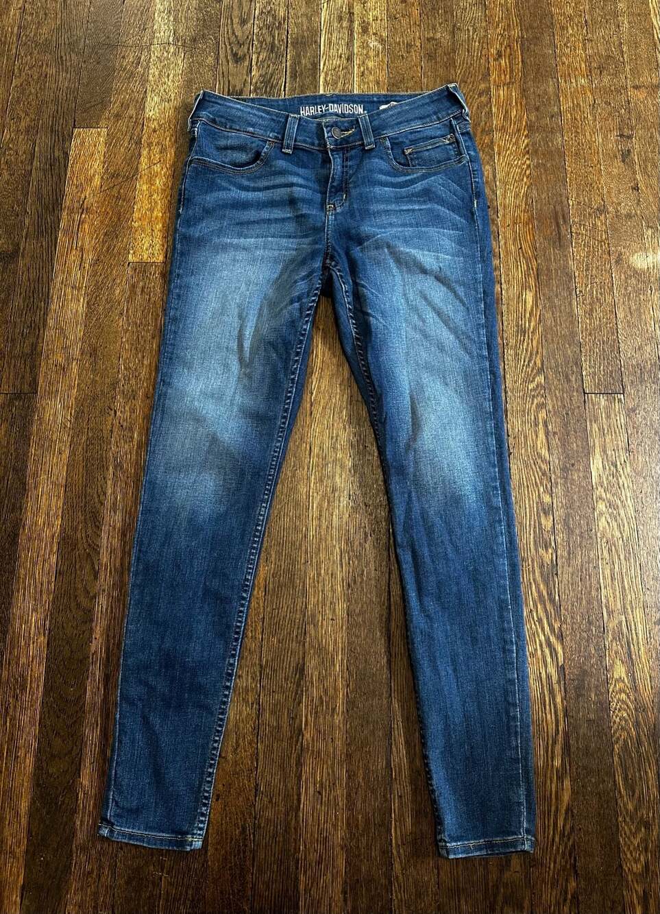 Harley-Davidson Women's Skinny Jeans Size 29 Biker Rider Motorcycle